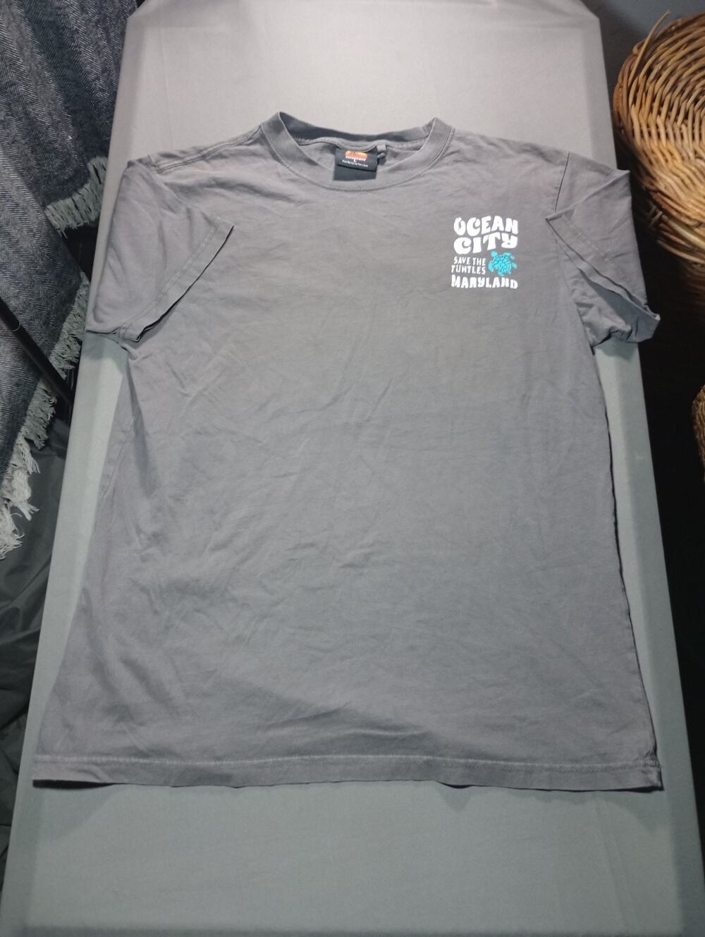 Ocean City Maryland Distressed T Shirt Men's Size Large